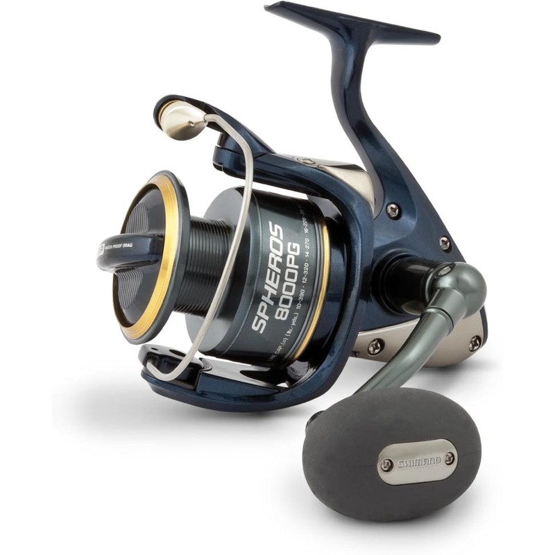 Shimano SPHEROS 8000PG (2011) - exploded view and available parts